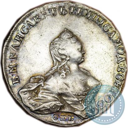 Picture 1 rouble 1755 year СПБ-IМ 