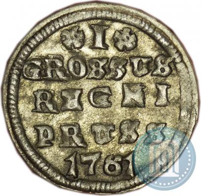 Фото 1 грош 1761 года  