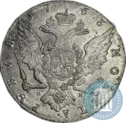 Picture 1 rouble 1763 year СПБ-НК 