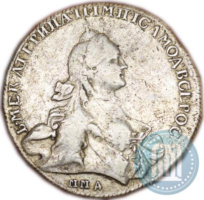 Фото 1 рубль 1764 года ММД-EI 