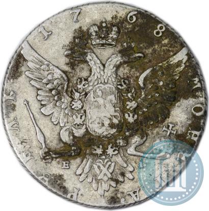 Фото 1 рубль 1768 года ММД-EI 