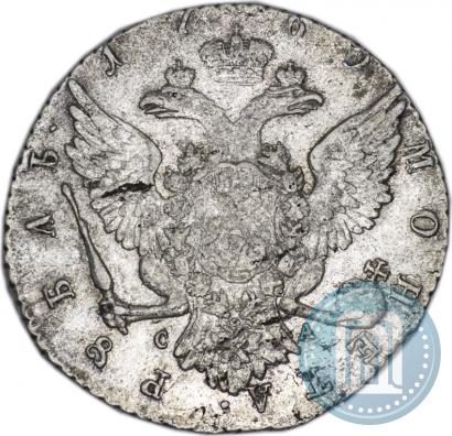 Picture 1 rouble 1769 year СПБ-СА 