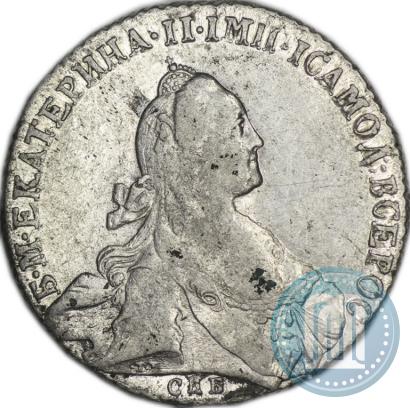 Фото 1 рубль 1772 года СПБ-АШ 