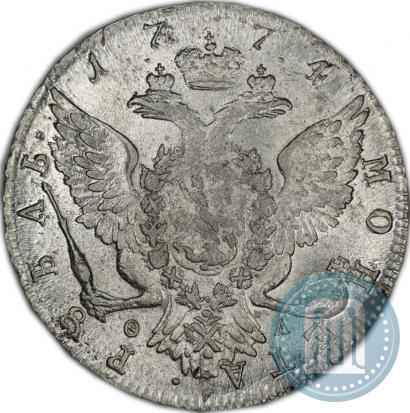Picture 1 rouble 1774 year СПБ-ФЛ 