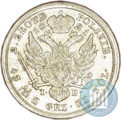 Picture 2 złote 1821 year IB 