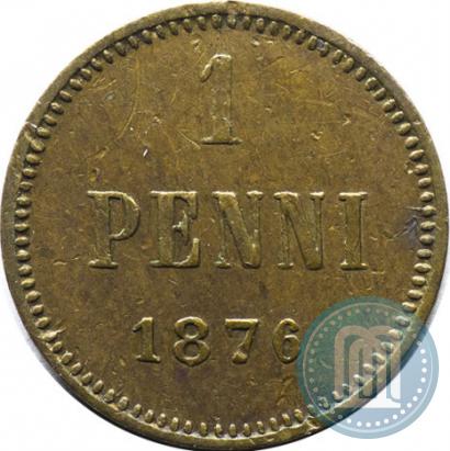Picture 1 penni 1876 year  