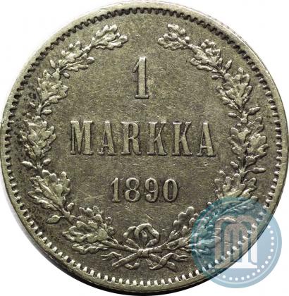 Picture 1 markka 1890 year L 