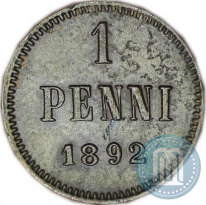 Picture 1 penni 1892 year  