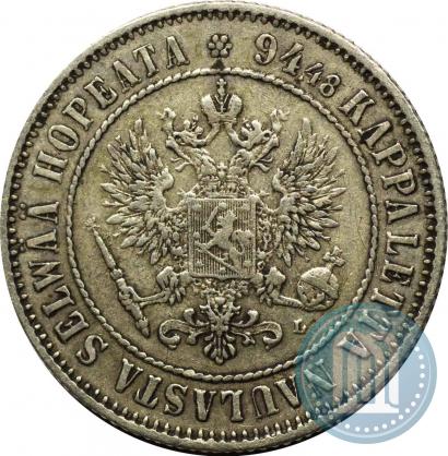 Picture 1 markka 1892 year L 