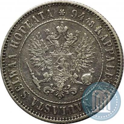 Picture 1 markka 1893 year L 