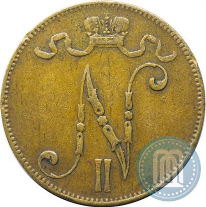 Фото 5 пенни 1897 года  