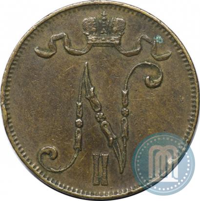 Picture 5 pennia 1899 year  