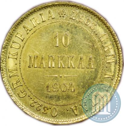 Picture 10 markkaa 1904 year L 