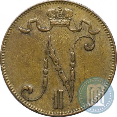 Picture 5 pennia 1905 year  