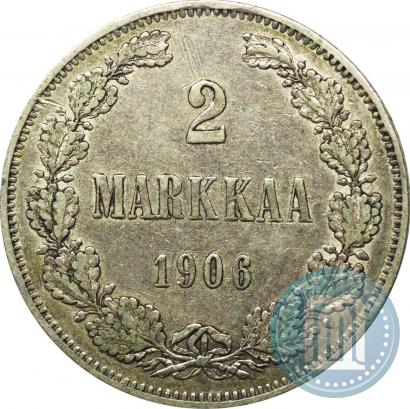 Picture 2 markkaa 1906 year L 