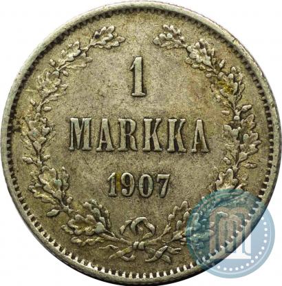 Picture 1 markka 1907 year L 