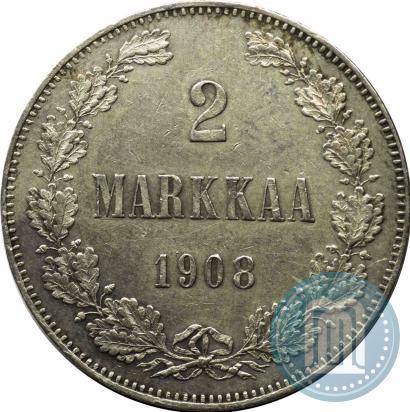 Picture 2 markkaa 1908 year L 