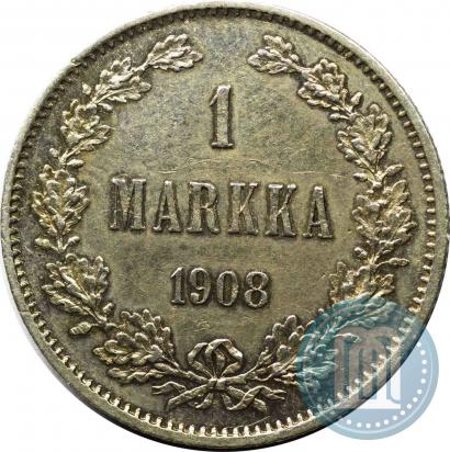 Picture 1 markka 1908 year L 
