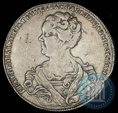Picture Poltina 1726 year СПБ "Petersburg type, portrait turned to the left"