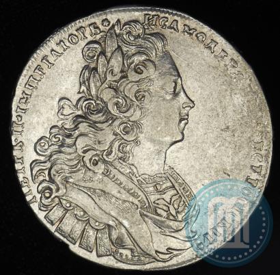 Picture 1 rouble 1727 year  "Moscow type"