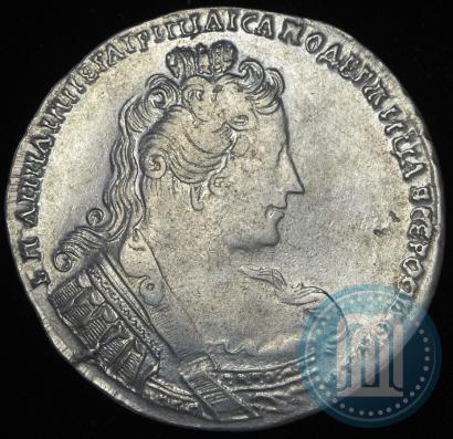 Фото 1 рубль 1733 года  