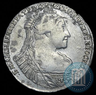 Picture Poltina 1734 year  "Type of 1735"