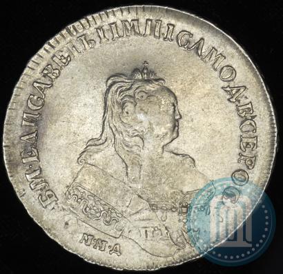 Picture 1 rouble 1744 year ММД 