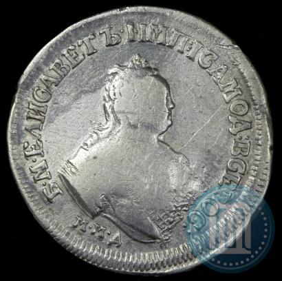 Фото Полуполтинник 1752 года ММД-IШ 