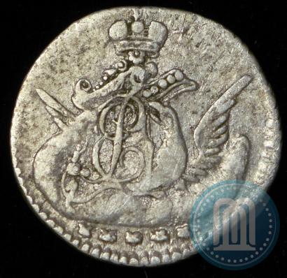 Фото 5 копеек 1758 года СПБ 