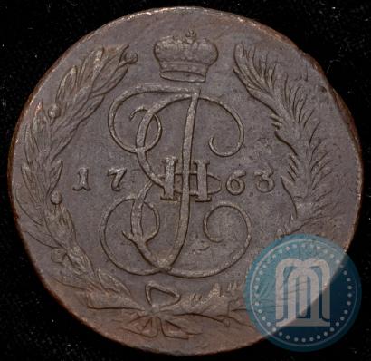 Фото 5 копеек 1763 года ММ 