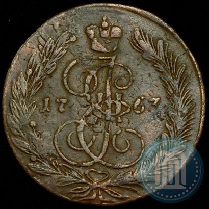 Picture 5 kopecks 1763 year ЕМ 