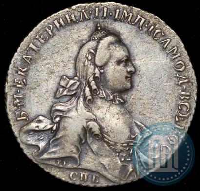 Фото 1 рубль 1764 года СПБ-СА 