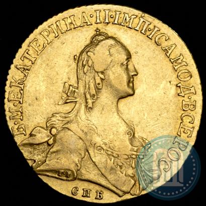 Picture 10 roubles 1767 year СПБ 