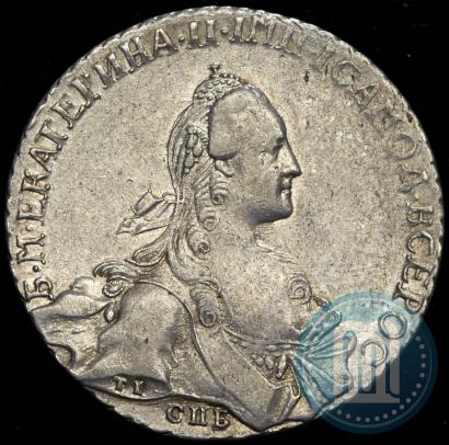 Picture 1 rouble 1768 year СПБ-EI 