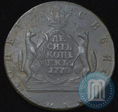 Picture 10 kopecks 1770 year КМ 