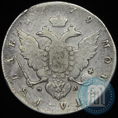 Picture 1 rouble 1778 year СПБ-ФЛ 
