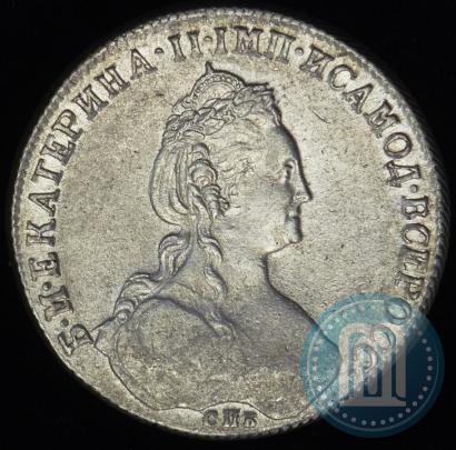 Фото 1 рубль 1780 года СПБ-ИЗ 