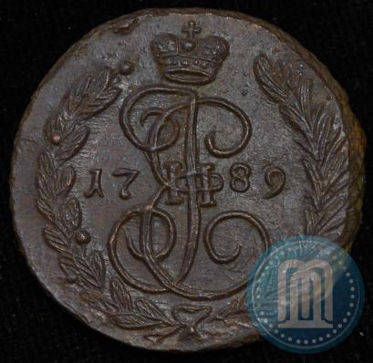 Фото 1 копейка 1789 года ЕМ 