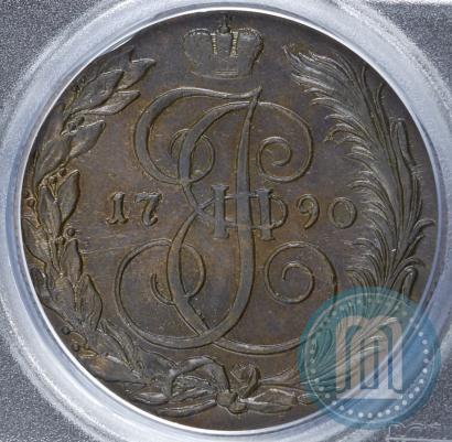 Фото 5 копеек 1790 года КМ 
