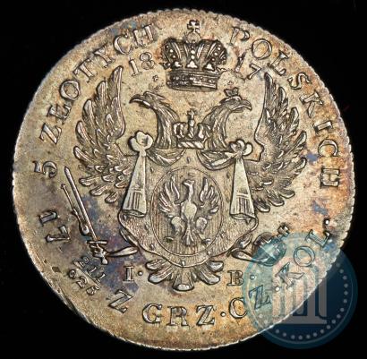 Picture 5 złotych 1817 year IB 