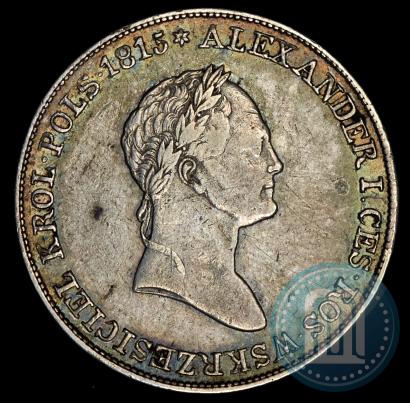 Фото 5 злотых 1832 года KG 