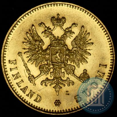 Picture 20 markkaa 1891 year L 