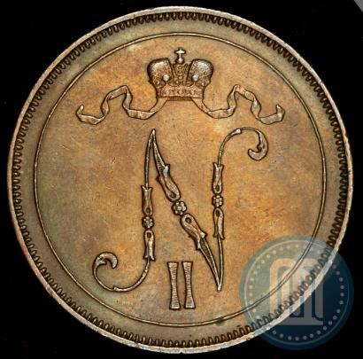 Picture 10 pennia 1897 year  