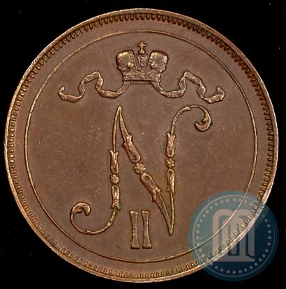 Picture 10 pennia 1905 year  