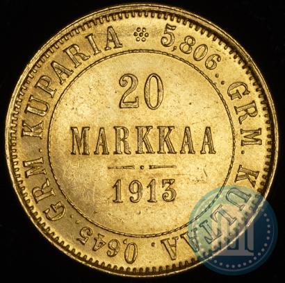 Picture 20 markkaa 1913 year S 