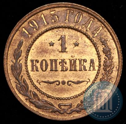 Picture 1 kopeck 1915 year  