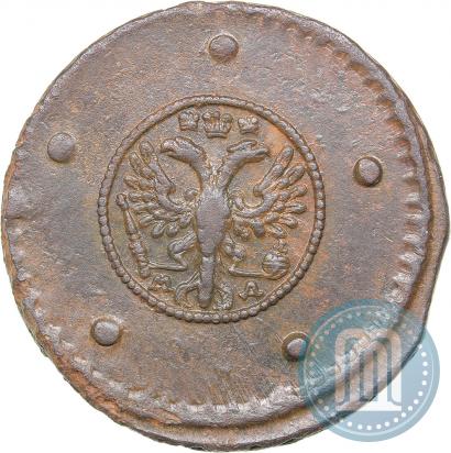 Фото 5 копеек 1730 года МД 
