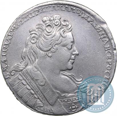 Picture 1 rouble 1731 year  