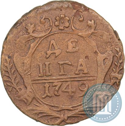 Фото Денга 1749 года  