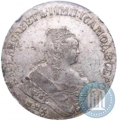 Picture 1 rouble 1751 year ММД 